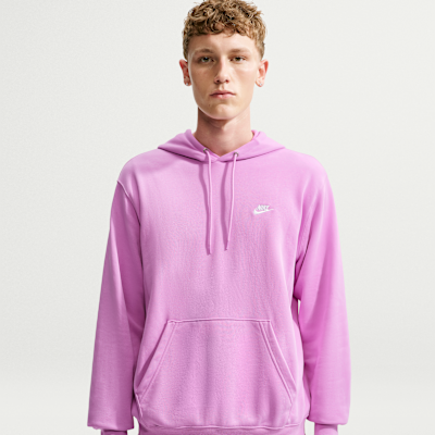 Nike Club Men's French Terry Pullover Hoodie. Nike RO
